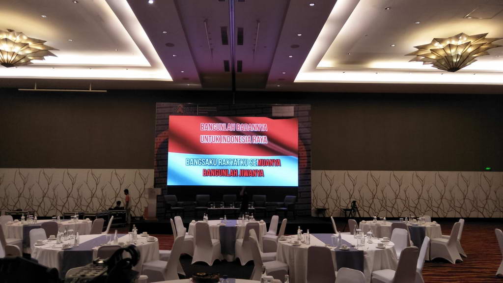 Event Menkominfo 2021 di hotel hilton bandung