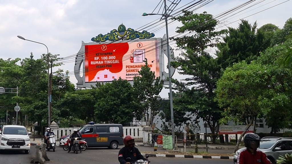 Kegiatan monitoring placement DOOH