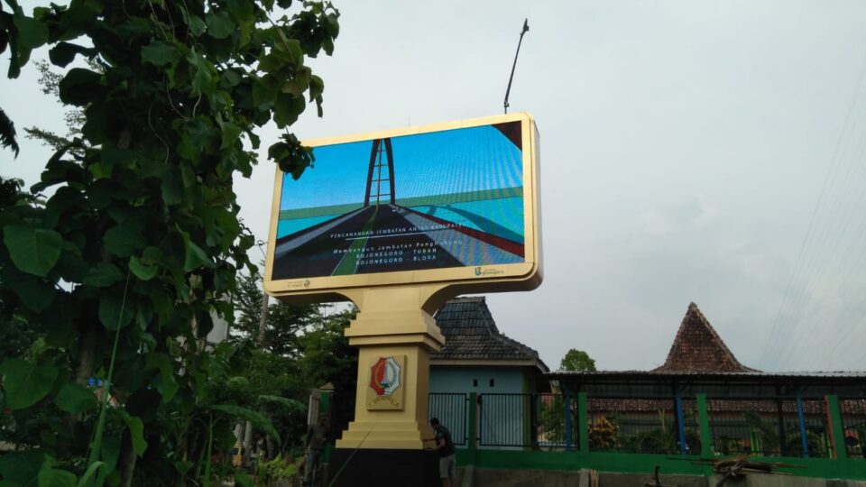 LED videotron outdoor P10 bojonegoro