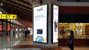 Indoor LED P3.9 Bandara soekarno Hatta T2