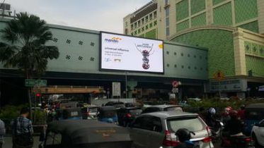 LED videotron P10 metro tanah abang jakarta selatan